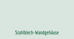 Stahlblech-Wandgehuse
